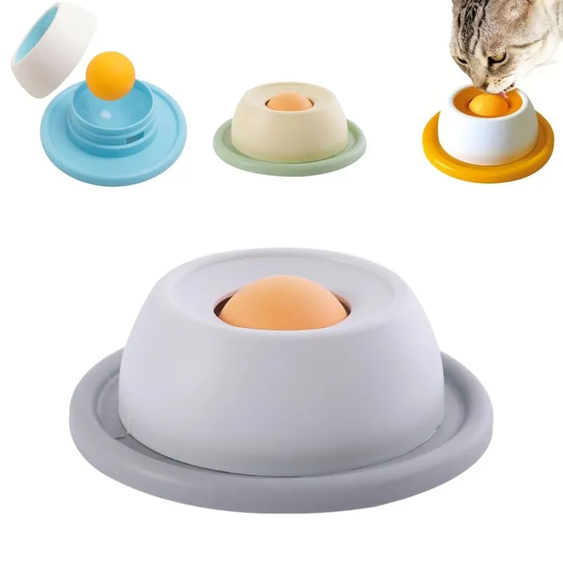 LickJoy Bowl with the center dome lifted off for cleaning